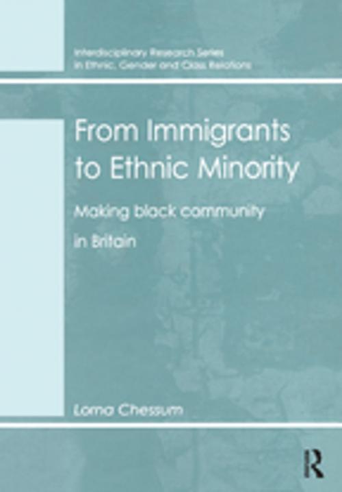 Cover of the book From Immigrants to Ethnic Minority by Lorna Chessum, Taylor and Francis