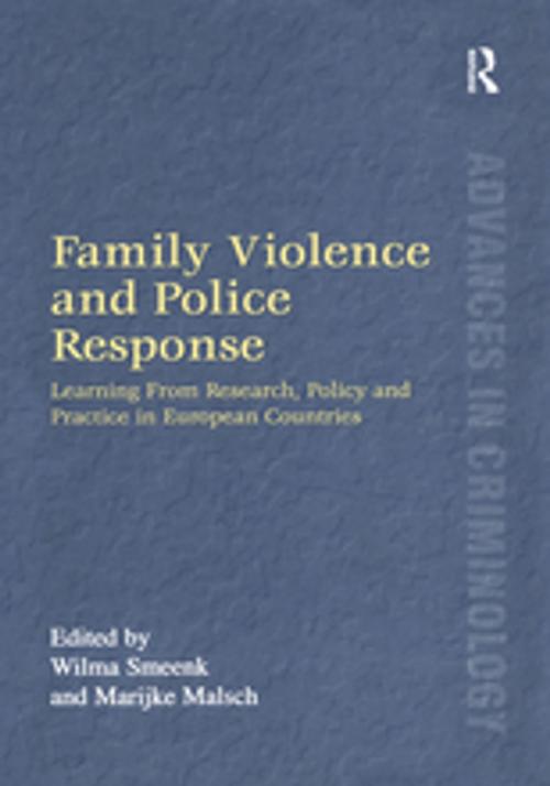 Cover of the book Family Violence and Police Response by , Taylor and Francis