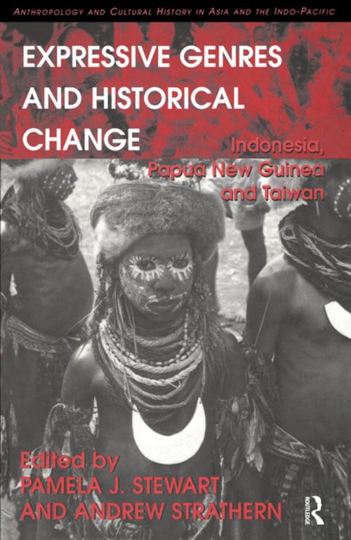 Cover of the book Expressive Genres and Historical Change by Andrew Strathern, Taylor and Francis