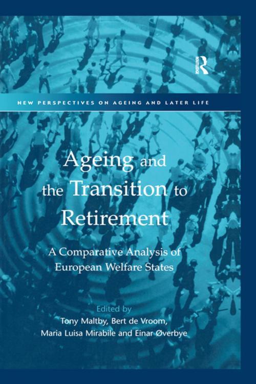 Cover of the book Ageing and the Transition to Retirement by Bert De Vroom, Einar Øverbye, Taylor and Francis