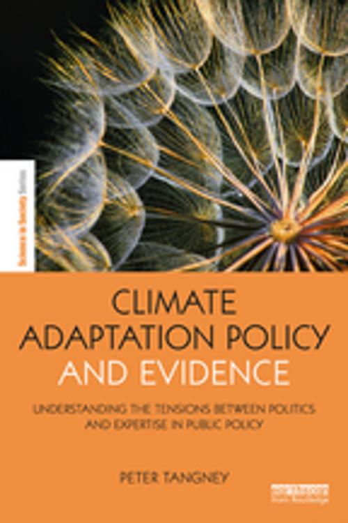 Cover of the book Climate Adaptation Policy and Evidence by Peter Tangney, Taylor and Francis