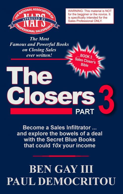 Cover of the book The Closers - Part 3 by Paul Democritou, Ben Gay III, Paul Democritou