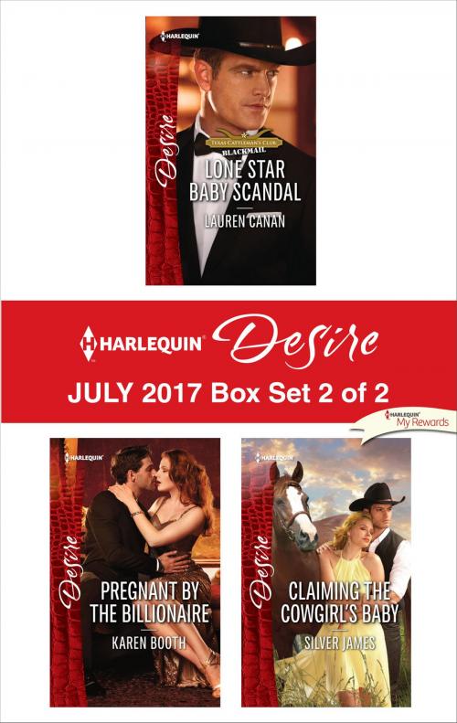 Cover of the book Harlequin Desire July 2017 - Box Set 2 of 2 by Lauren Canan, Karen Booth, Silver James, Harlequin