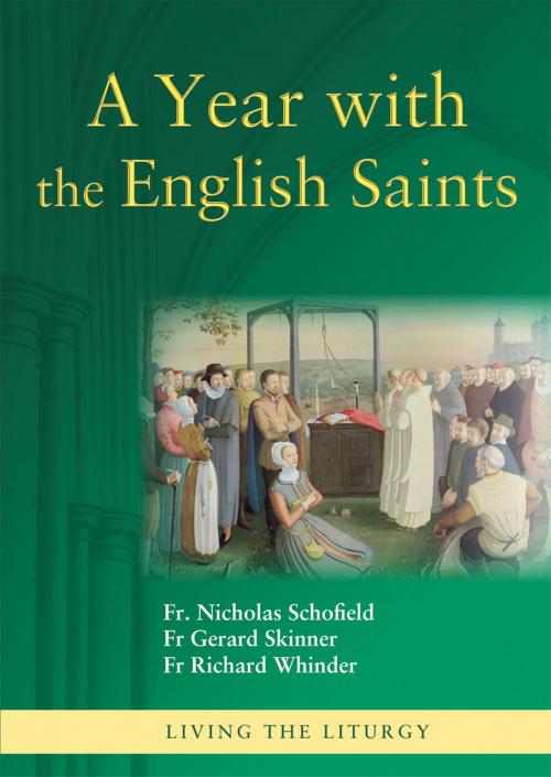 Cover of the book A Year with the English Saints by Fr Marcus Holden, Catholic Truth Society