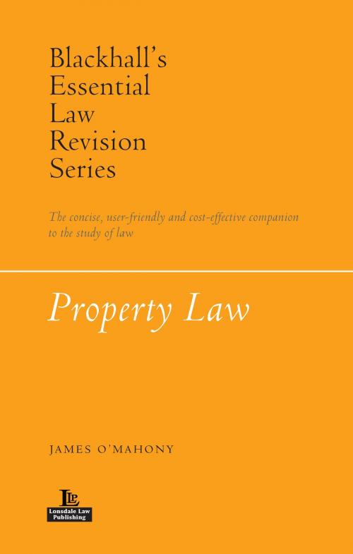 Cover of the book Property Law by James O’Mahony, Lonsdale Law Publishing