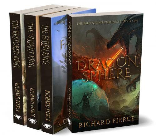 Cover of the book The Fallen King Chronicles by Richard Fierce, Dragonfire Press