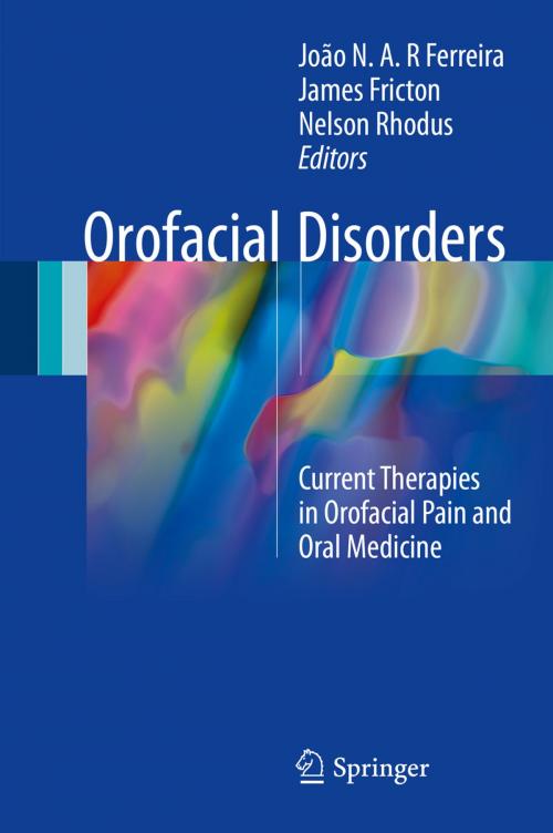 Cover of the book Orofacial Disorders by , Springer International Publishing