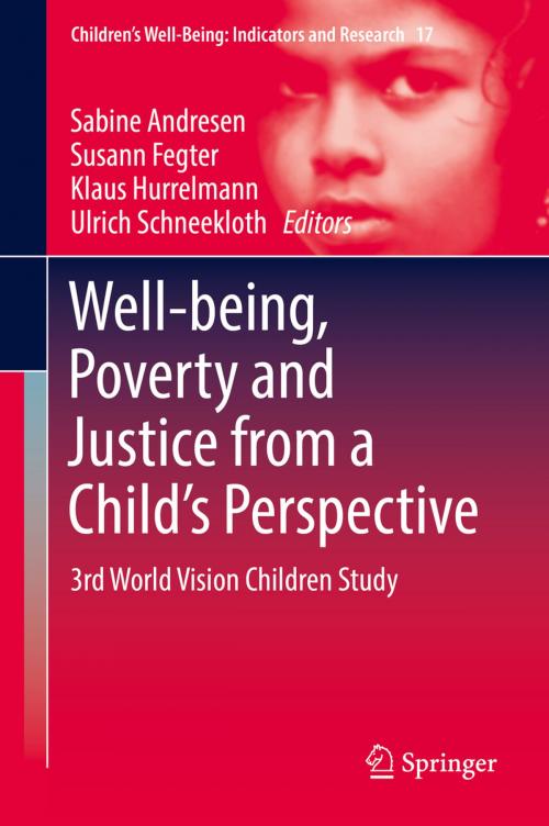 Cover of the book Well-being, Poverty and Justice from a Child’s Perspective by , Springer International Publishing