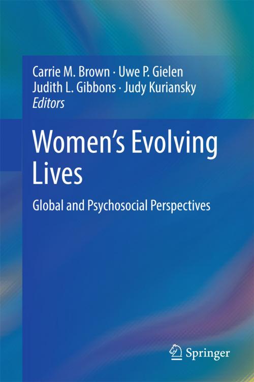 Cover of the book Women's Evolving Lives by , Springer International Publishing