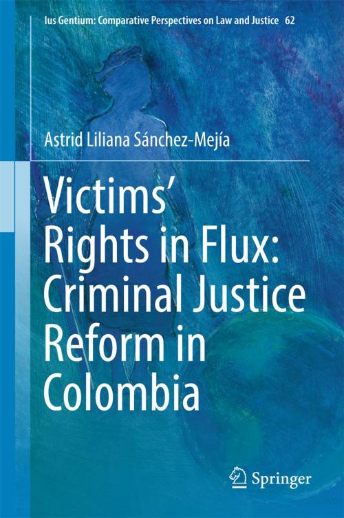 Cover of the book Victims’ Rights in Flux: Criminal Justice Reform in Colombia by Astrid Liliana Sánchez-Mejía, Springer International Publishing