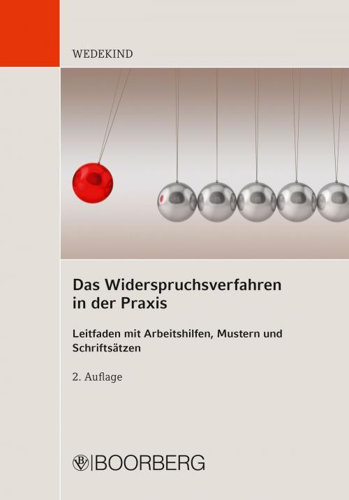 Cover of the book Das Widerspruchsverfahren in der Praxis by Birgit Wedekind, Richard Boorberg Verlag