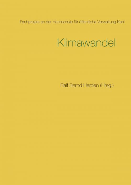 Cover of the book Klimawandel by , Books on Demand