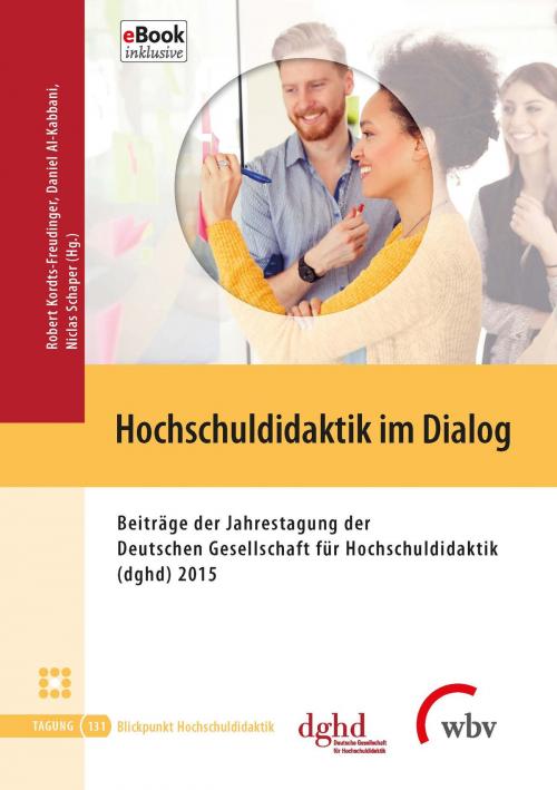 Cover of the book Hochschuldidaktik im Dialog by , wbv Media