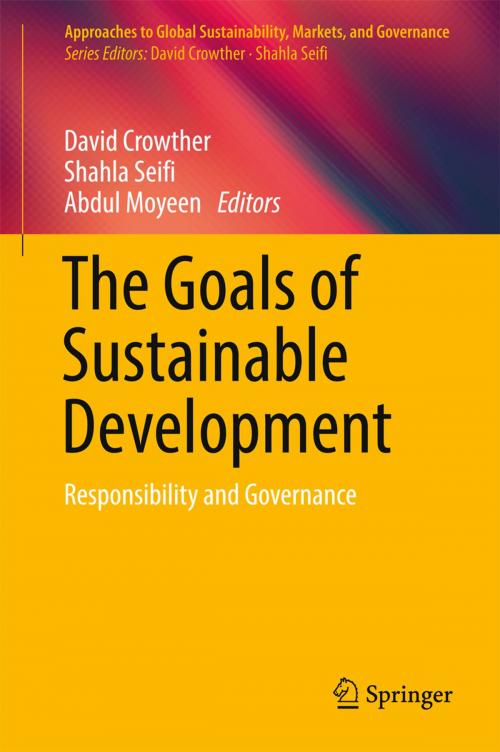 Cover of the book The Goals of Sustainable Development by , Springer Singapore