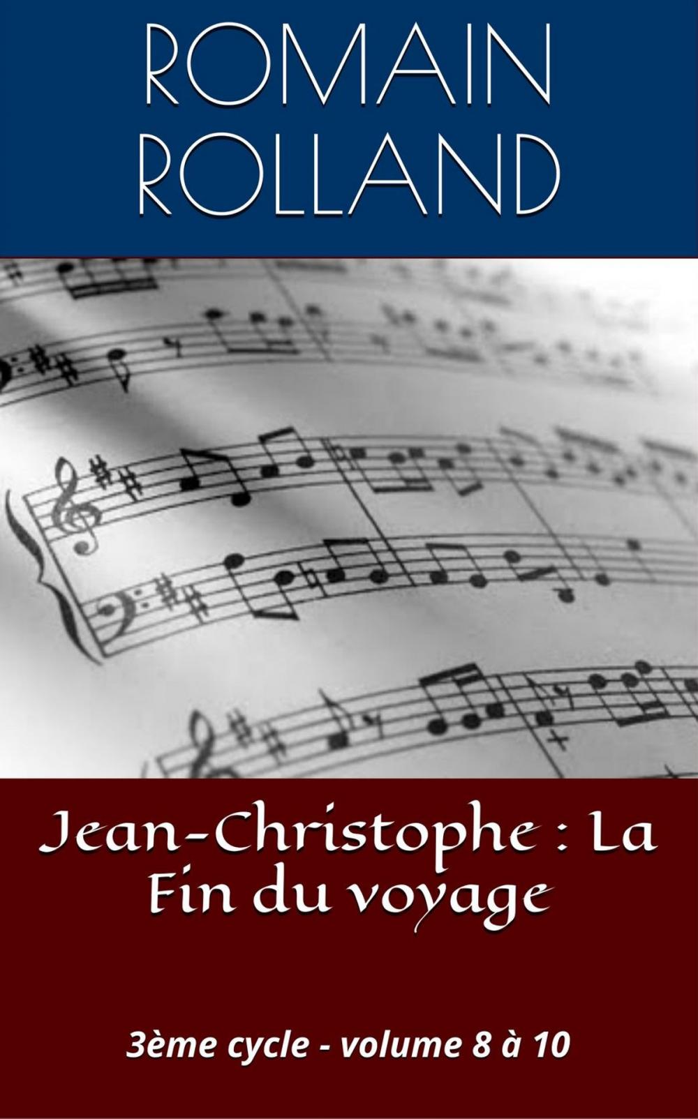 Big bigCover of Jean-Christophe : La Fin du voyage