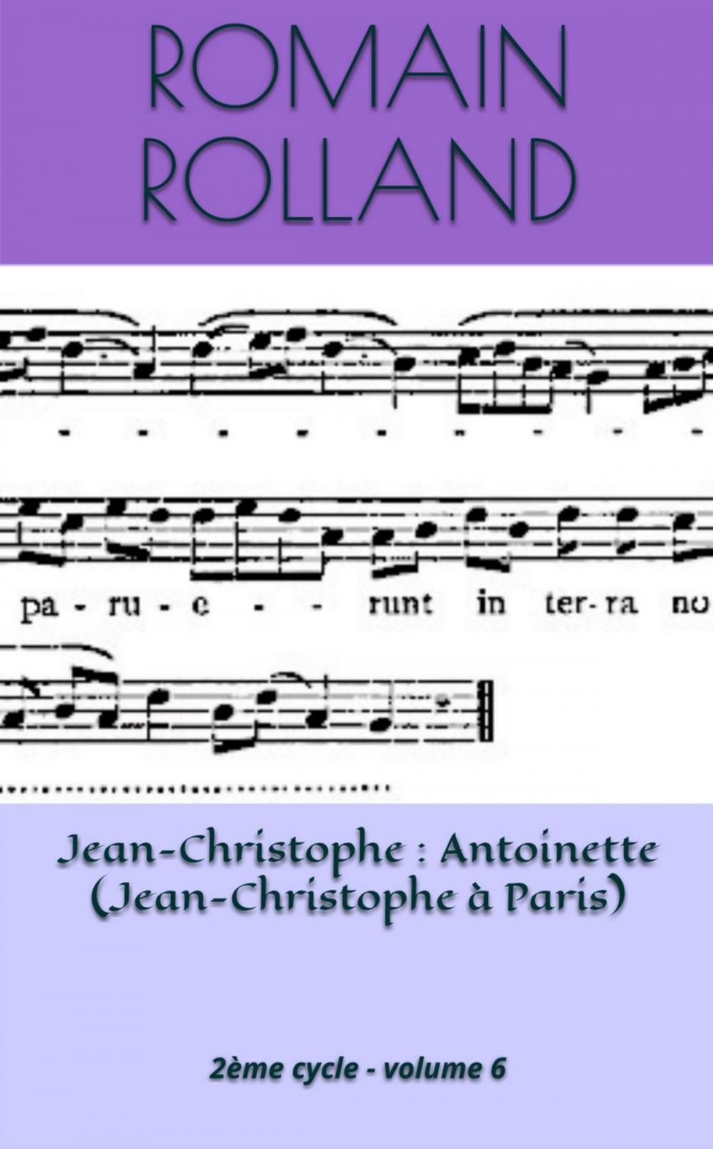 Big bigCover of Jean-Christophe : Antoinette (Jean-Christophe à Paris)