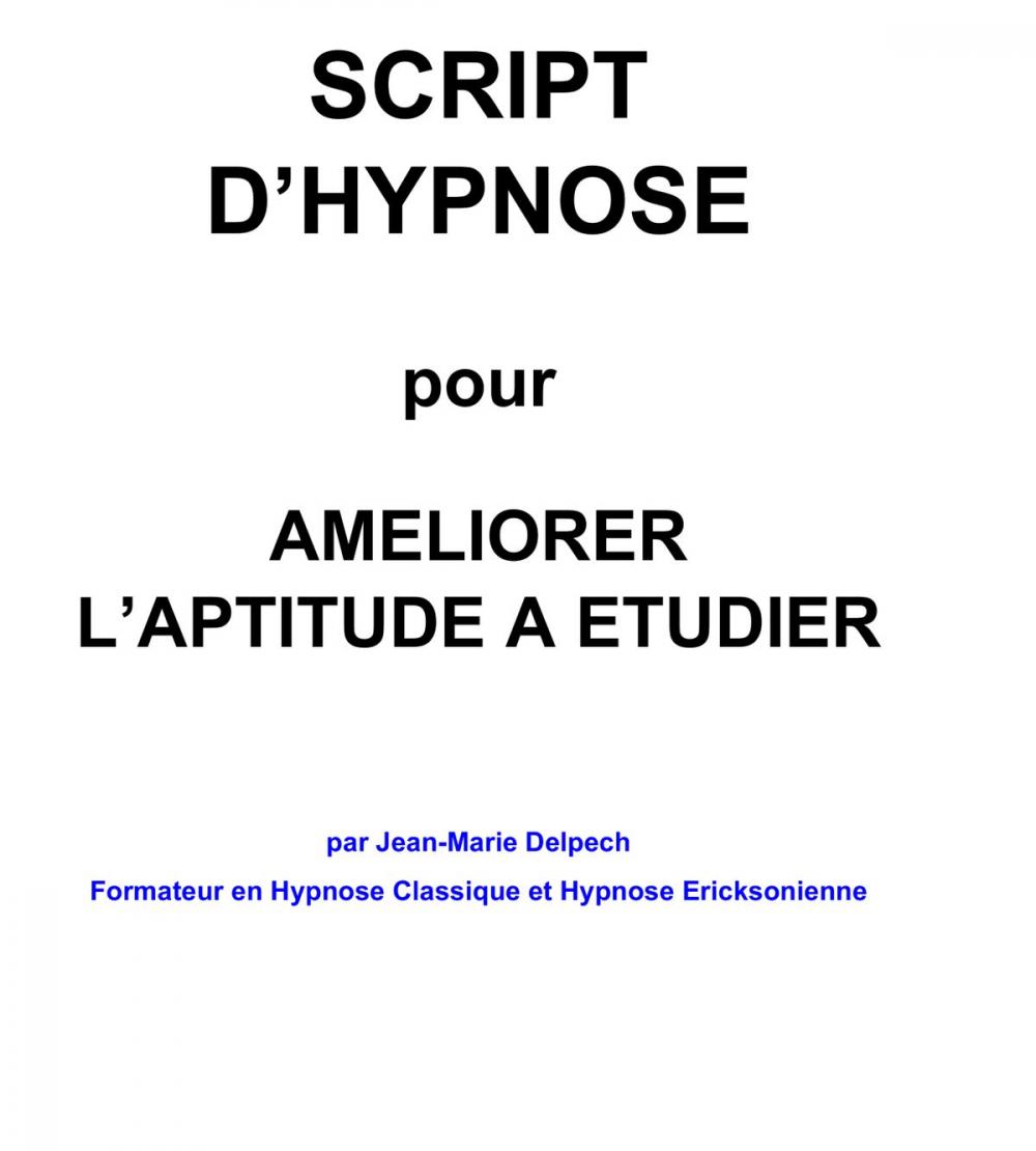 Big bigCover of Pour améliorer l'aptitude à étudier