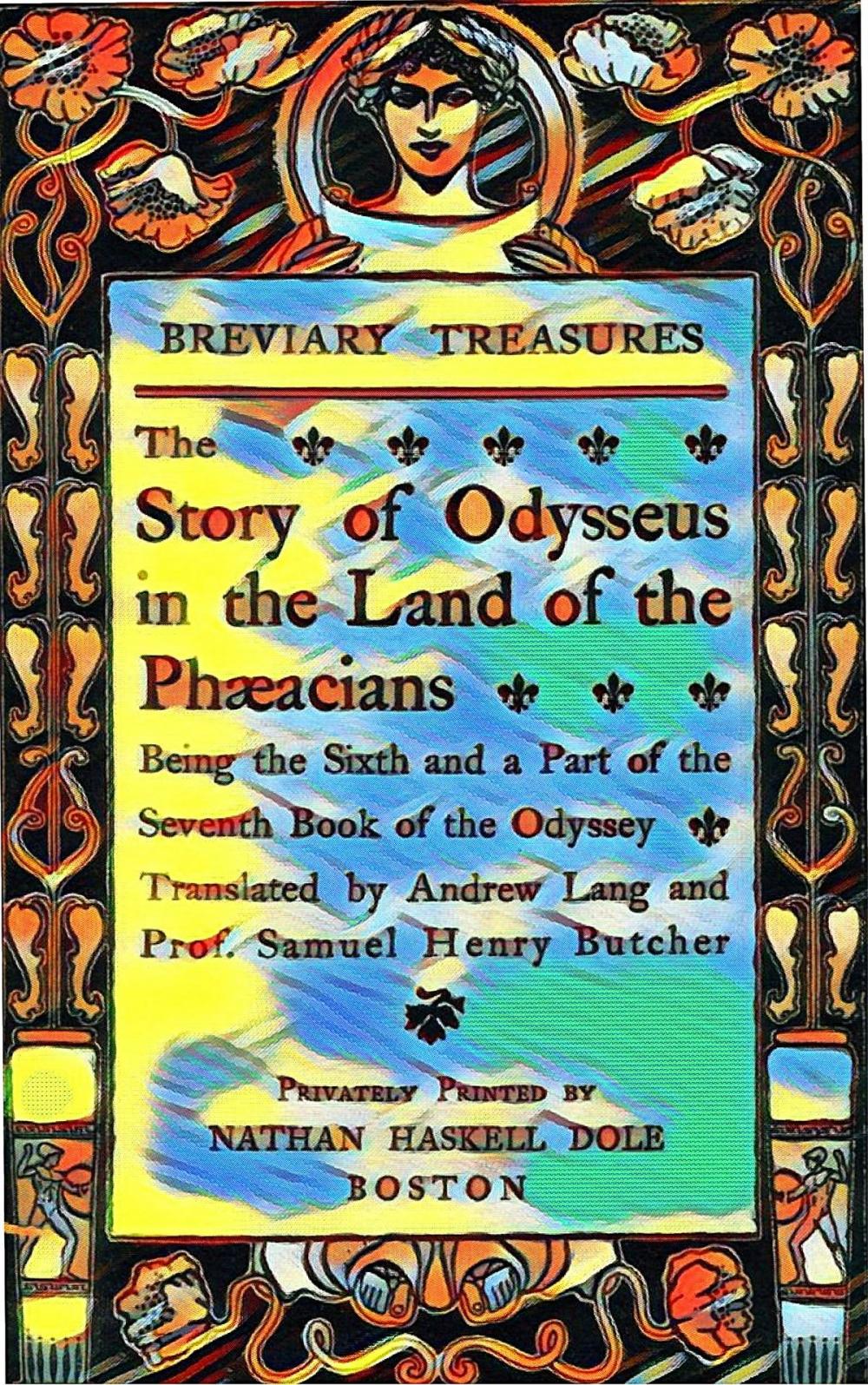 Big bigCover of The story of Odysseus in the land of the Phæacians