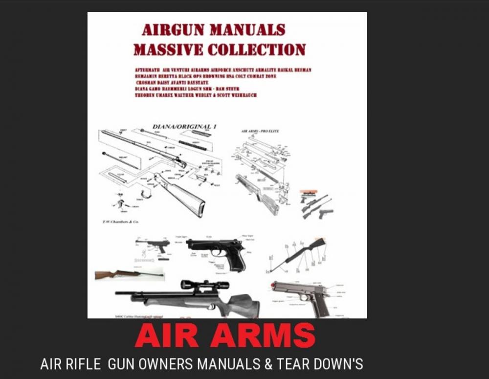 Big bigCover of AIR ARMS EV2 EVOLUTION 2 AIR RIFLE PELLET GUN OWNERS MANUAL