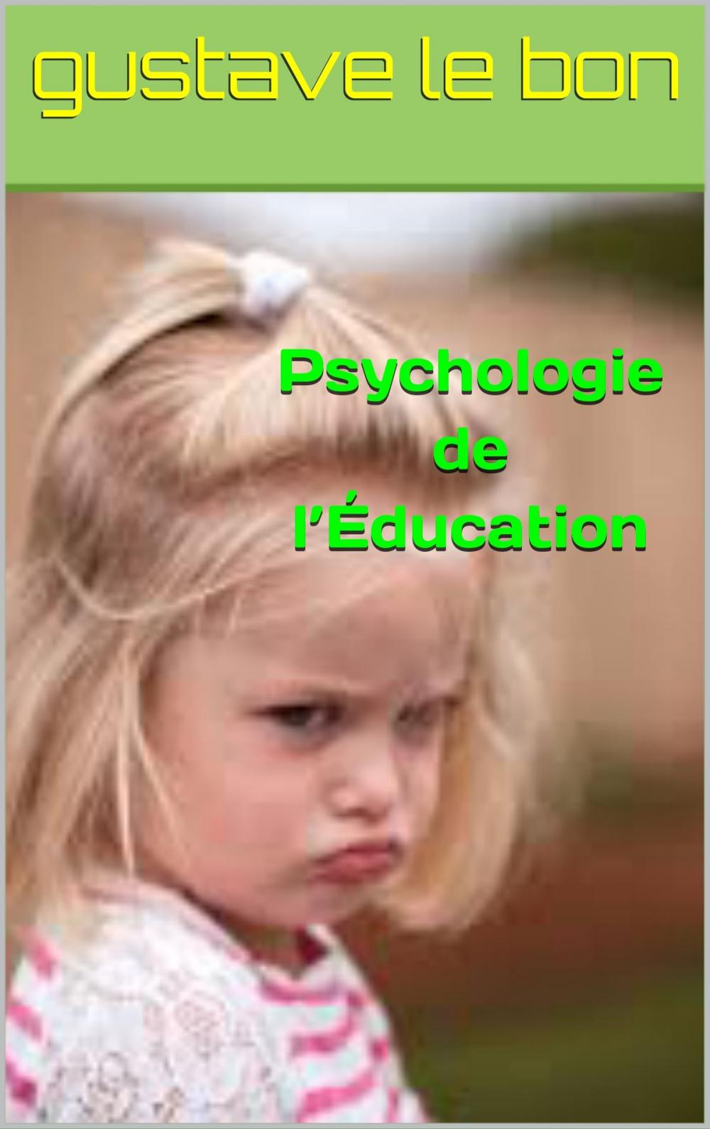 Big bigCover of psychologie de l'éducation