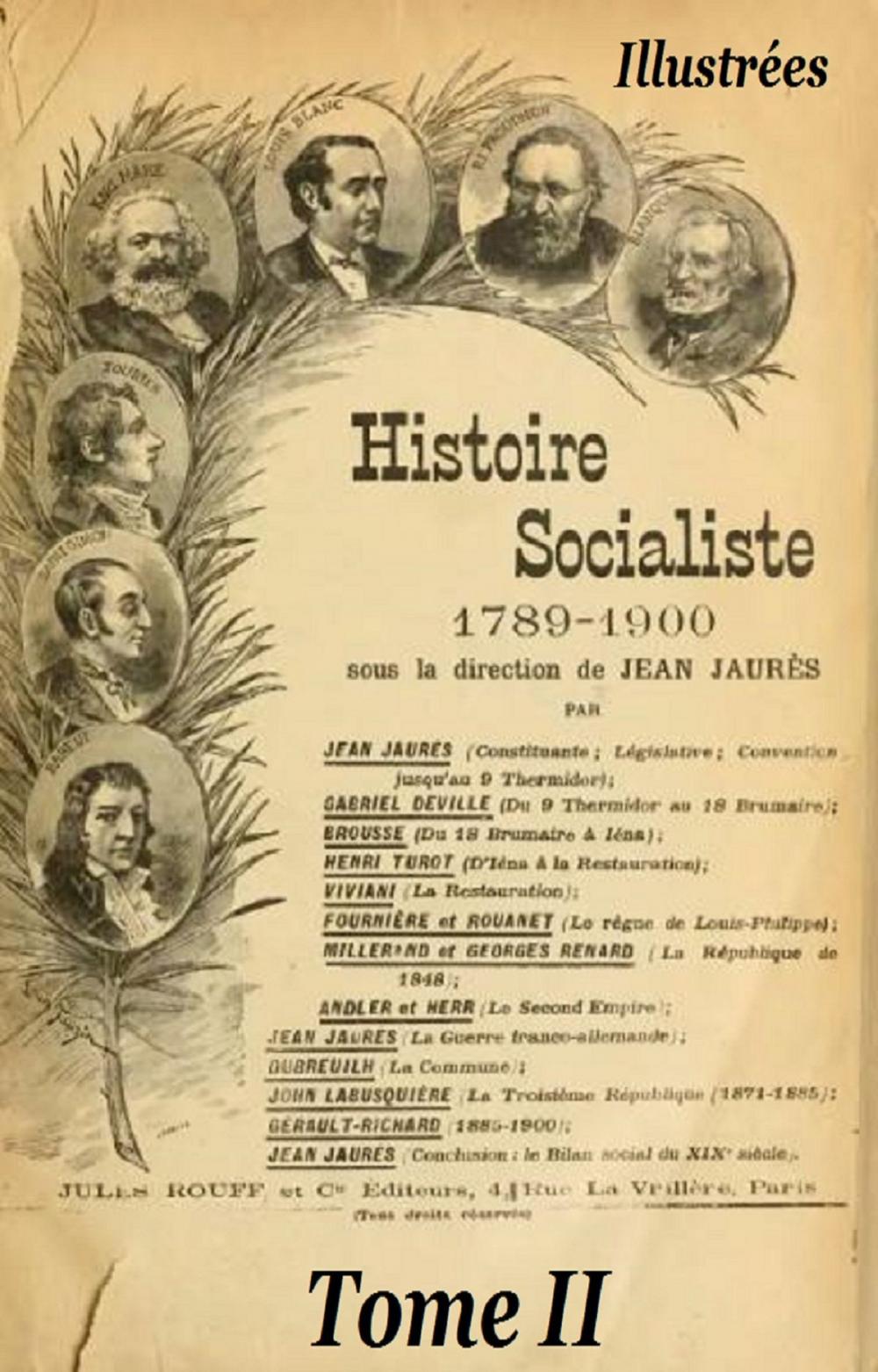 Big bigCover of Histoire socialiste de la France contemporaine Tome II