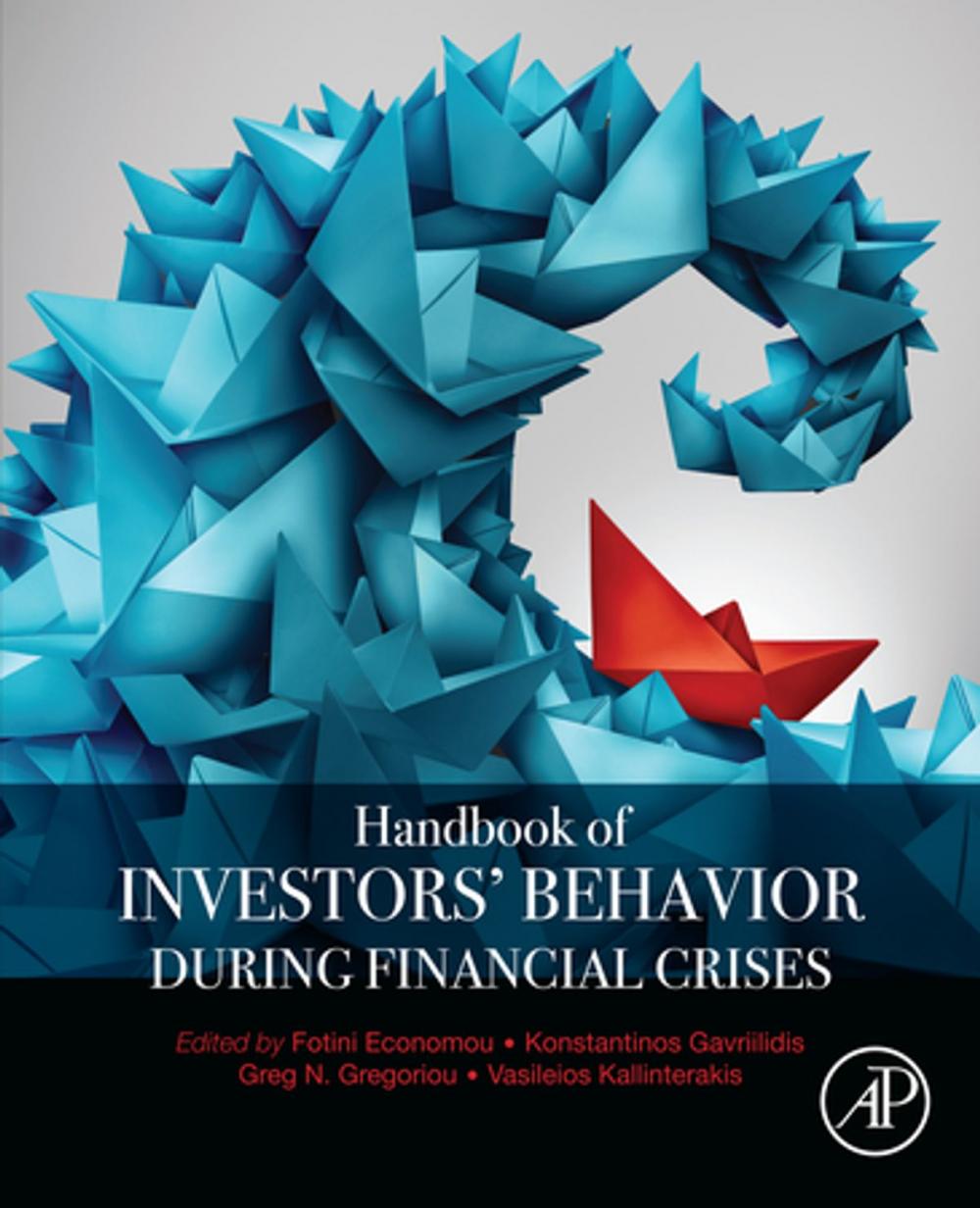 Big bigCover of Handbook of Investors' Behavior during Financial Crises