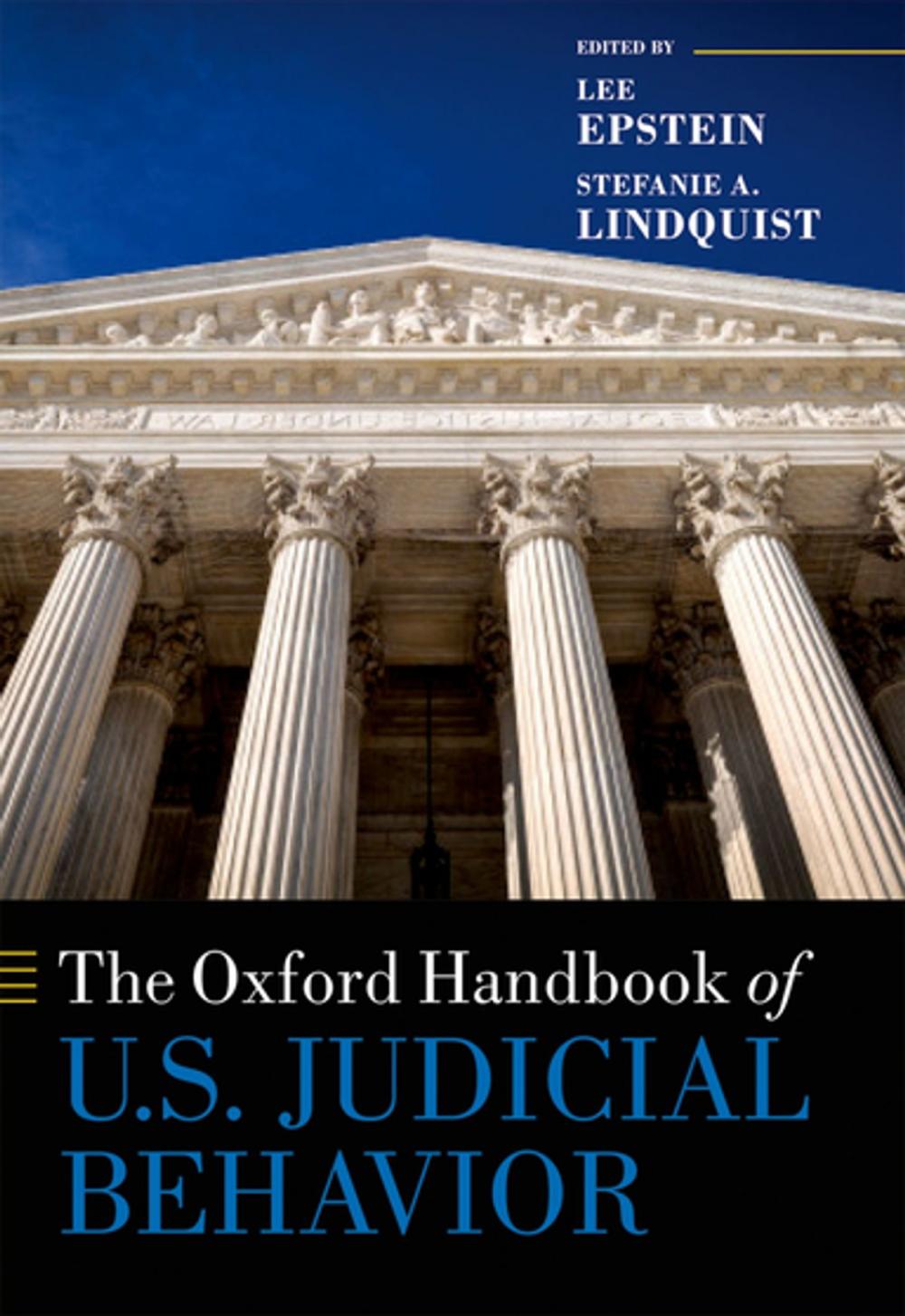 Big bigCover of The Oxford Handbook of U.S. Judicial Behavior