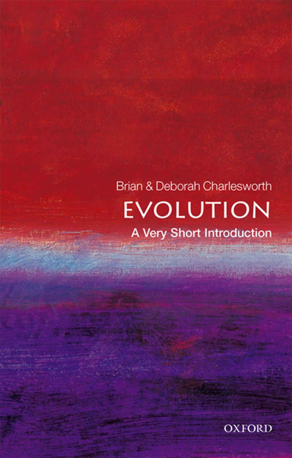 Big bigCover of Evolution: A Very Short Introduction