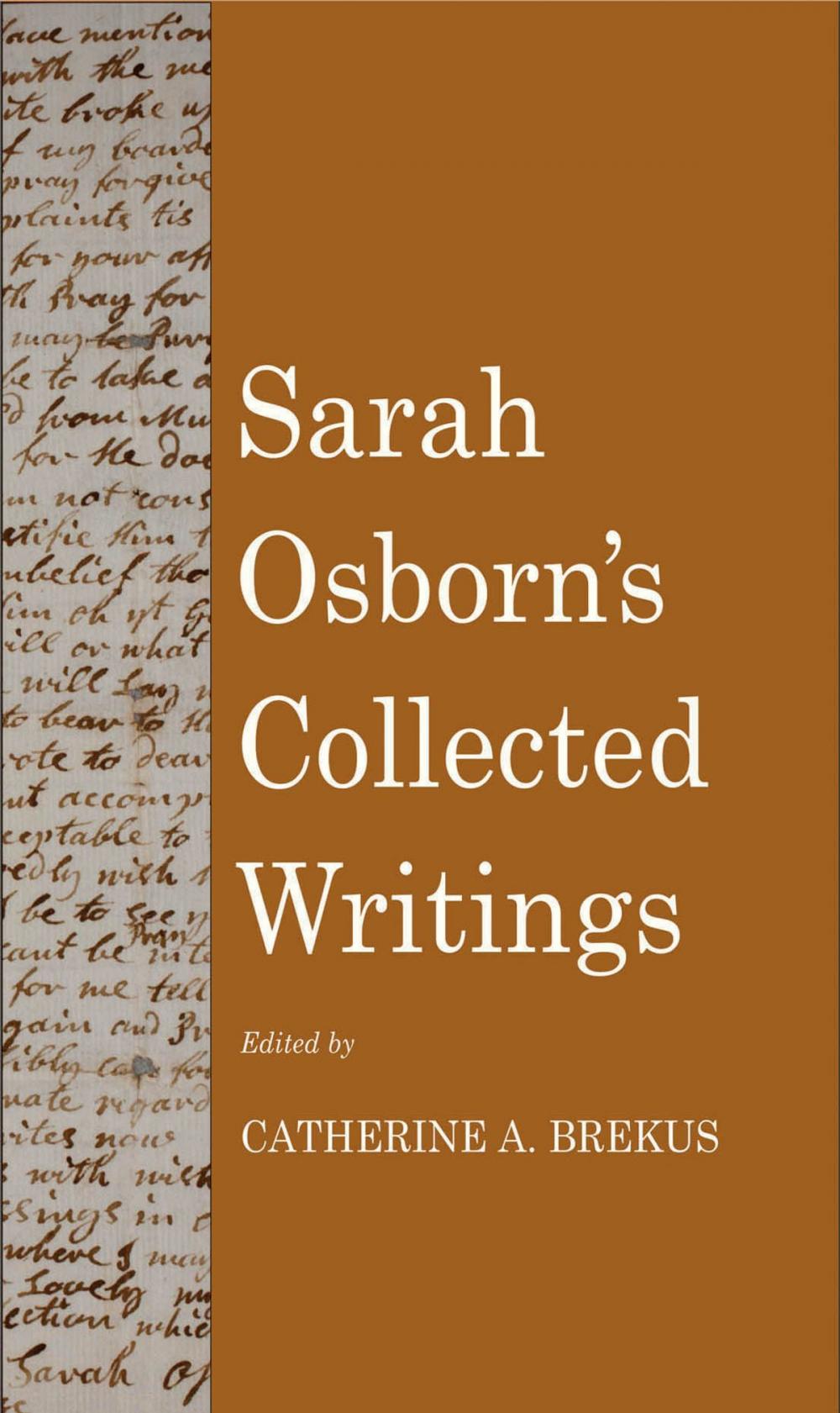 Big bigCover of Sarah Osborn’s Collected Writings