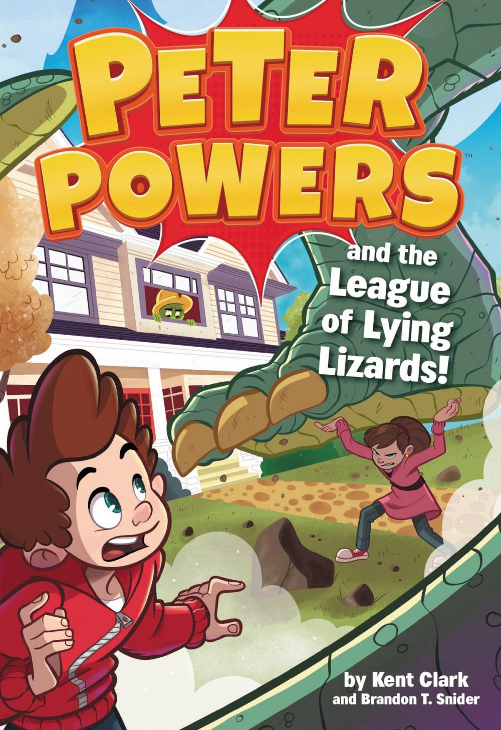 Big bigCover of Peter Powers and the League of Lying Lizards!