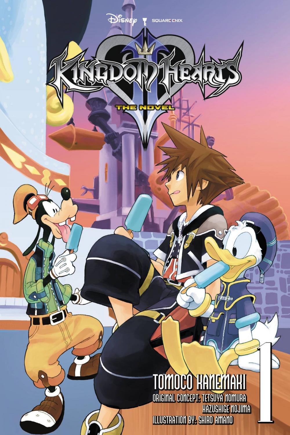 Big bigCover of Kingdom Hearts II: The Novel, Vol. 1 (light novel)