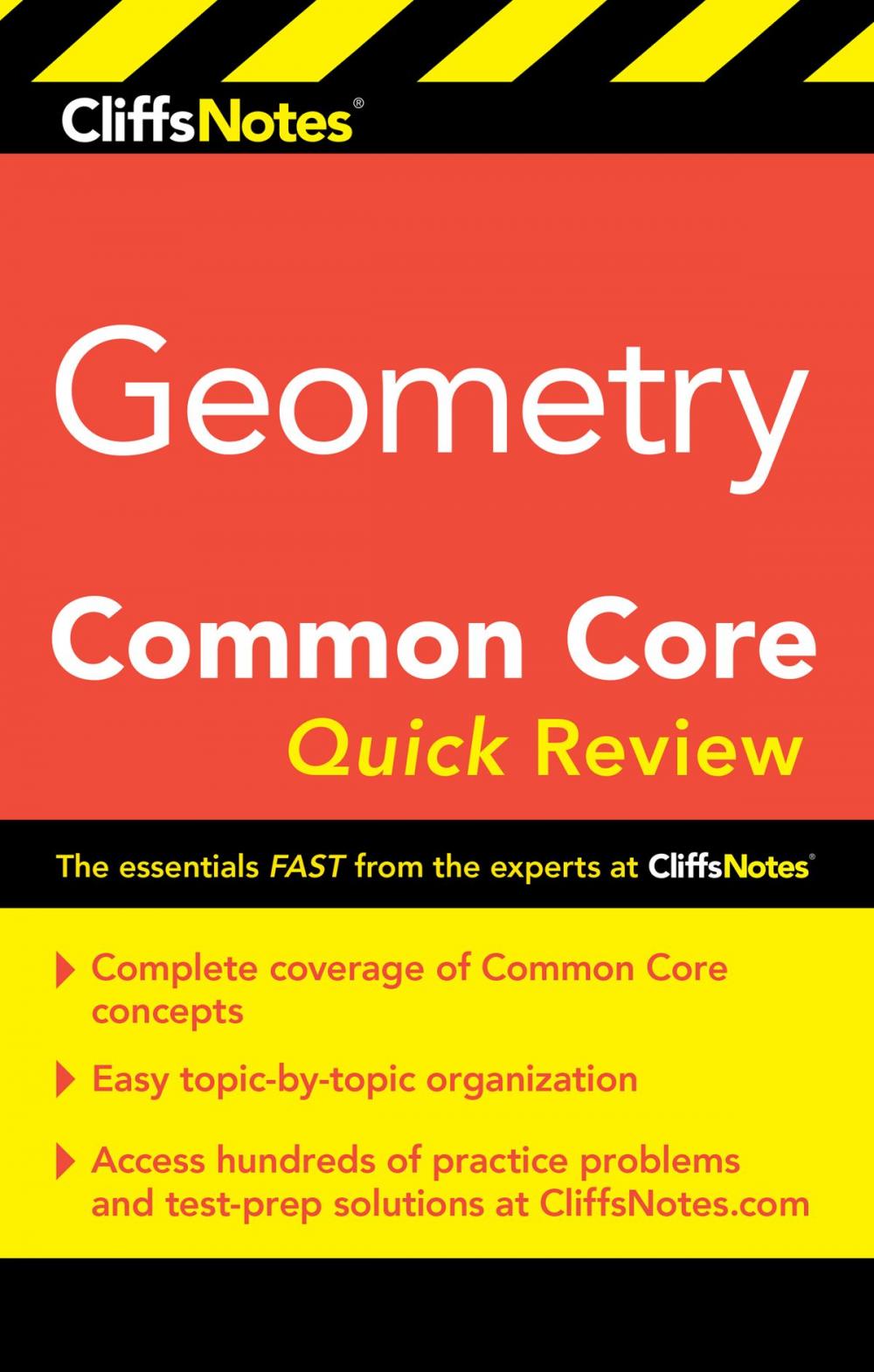 Big bigCover of CliffsNotes Geometry Common Core Quick Review