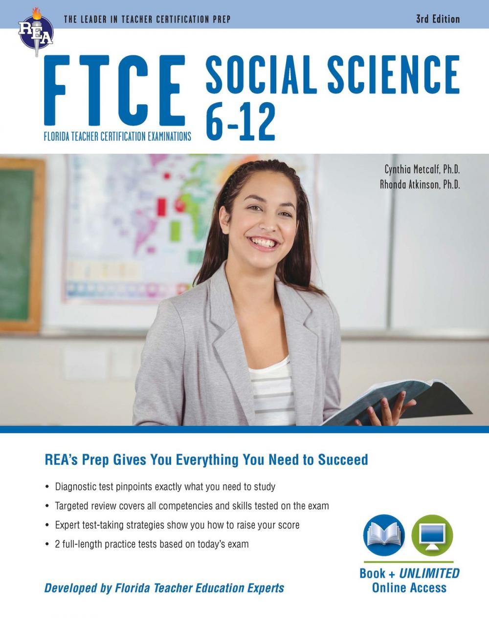 Big bigCover of FTCE Social Science 6-12 (037) Book + Online