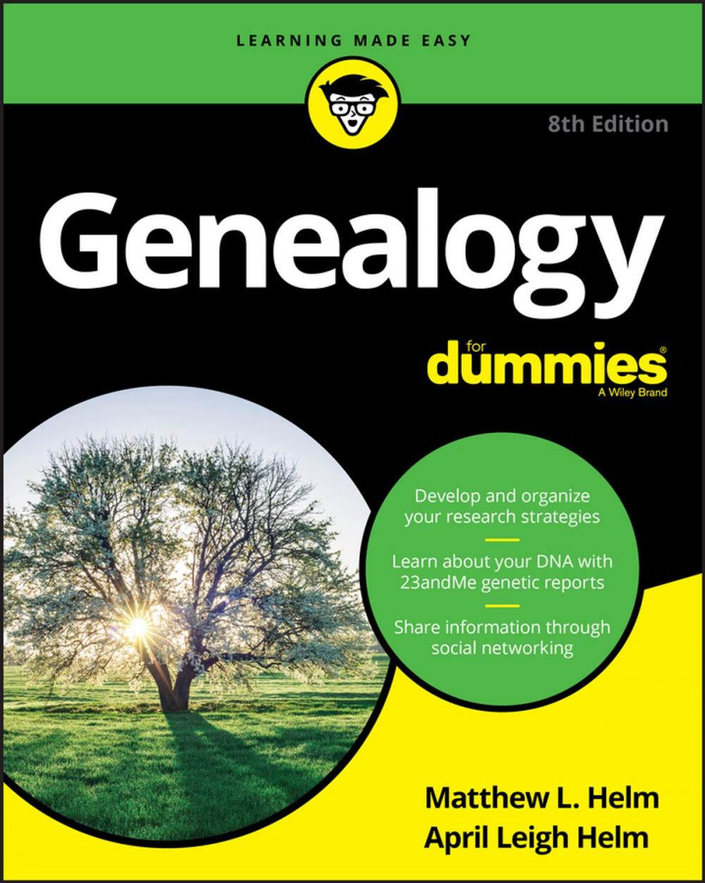 Big bigCover of Genealogy For Dummies