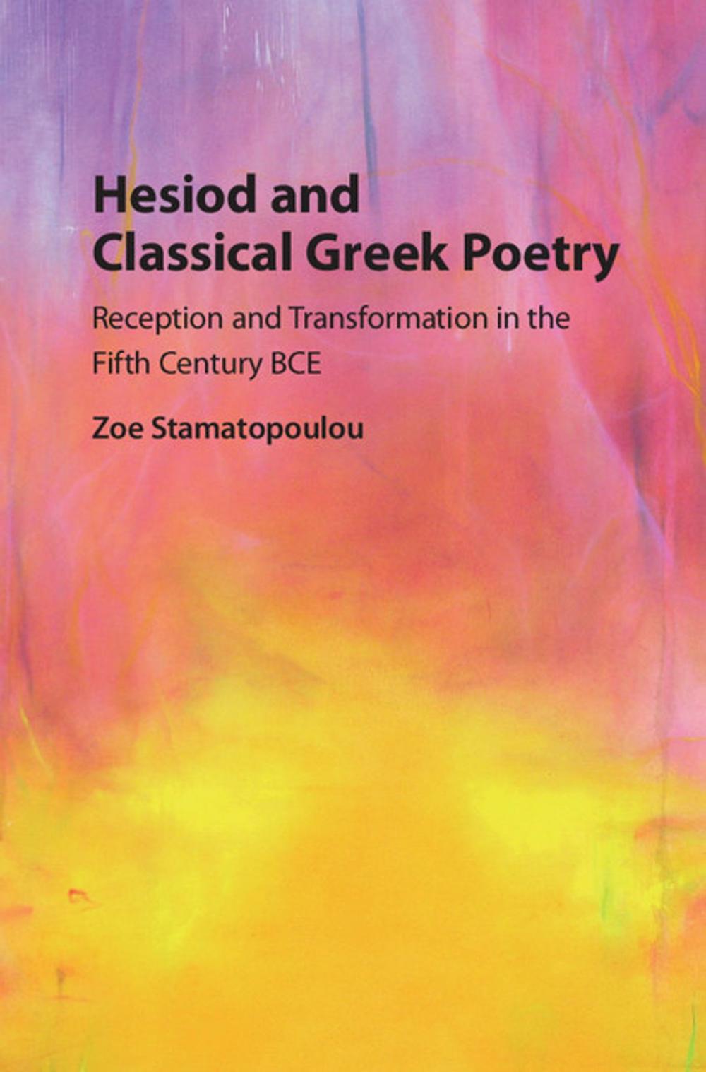 Big bigCover of Hesiod and Classical Greek Poetry