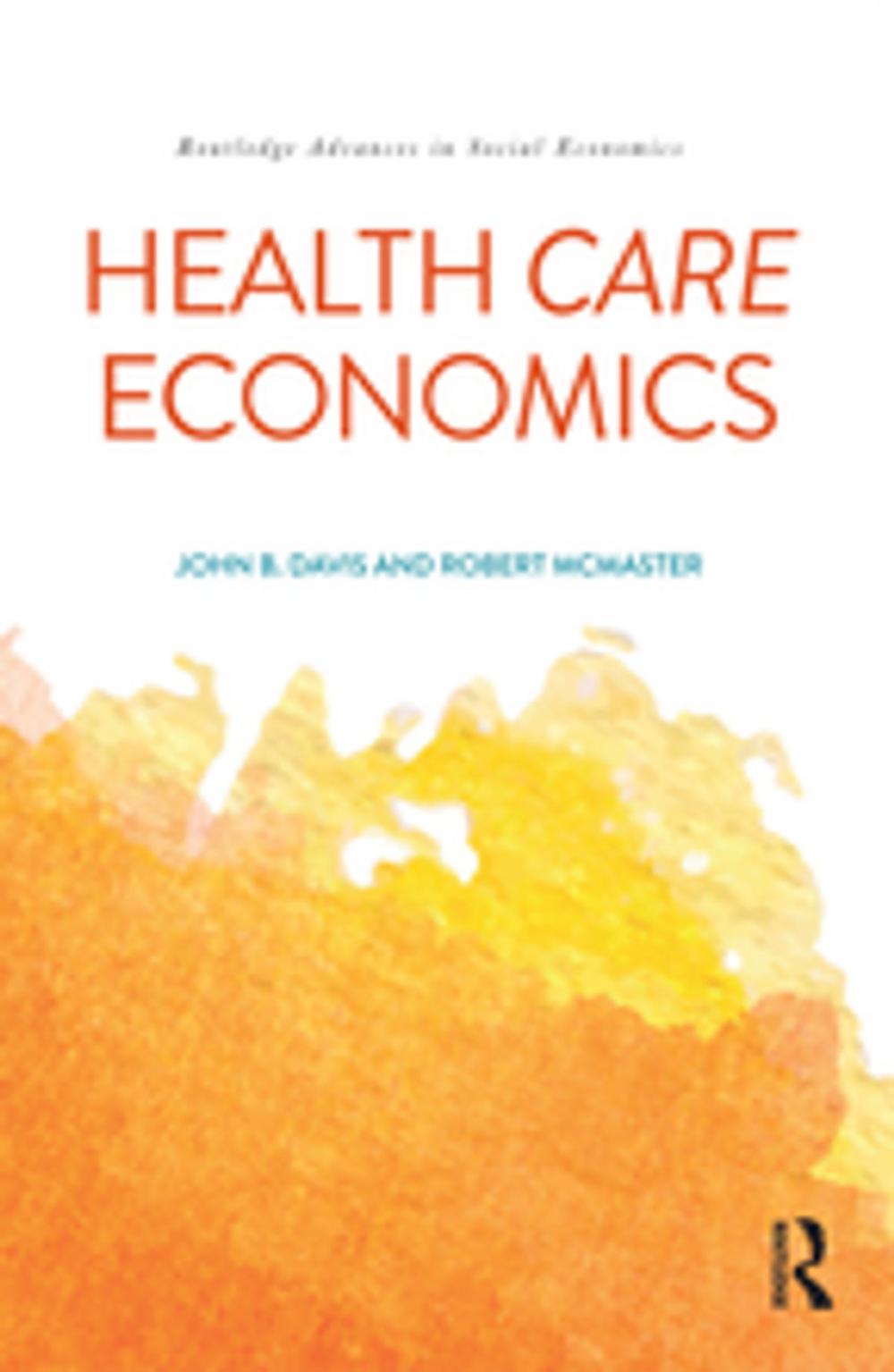 Big bigCover of Health Care Economics