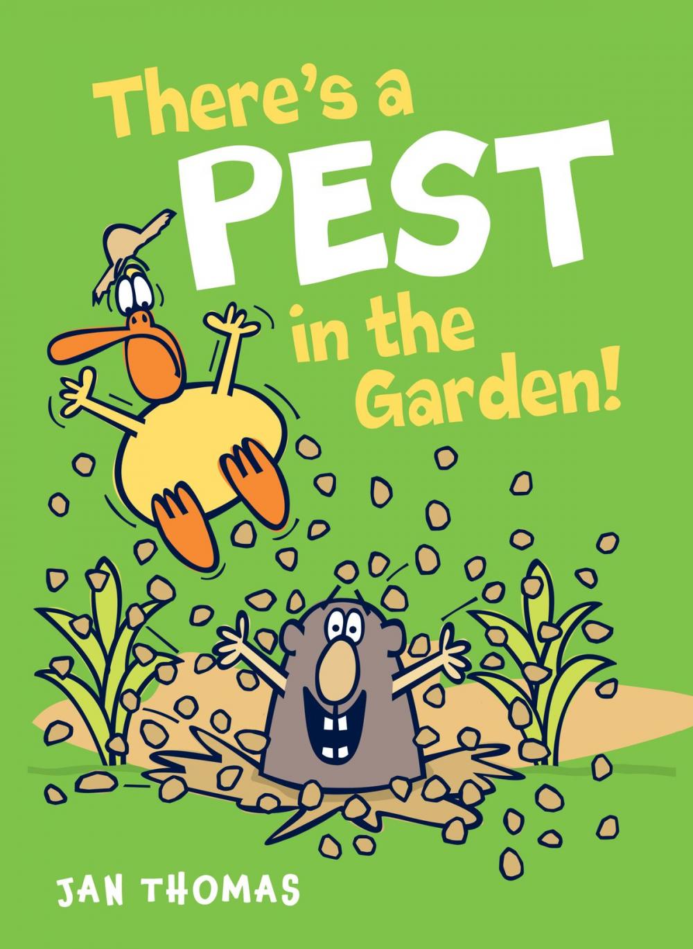 Big bigCover of There's a Pest in the Garden!