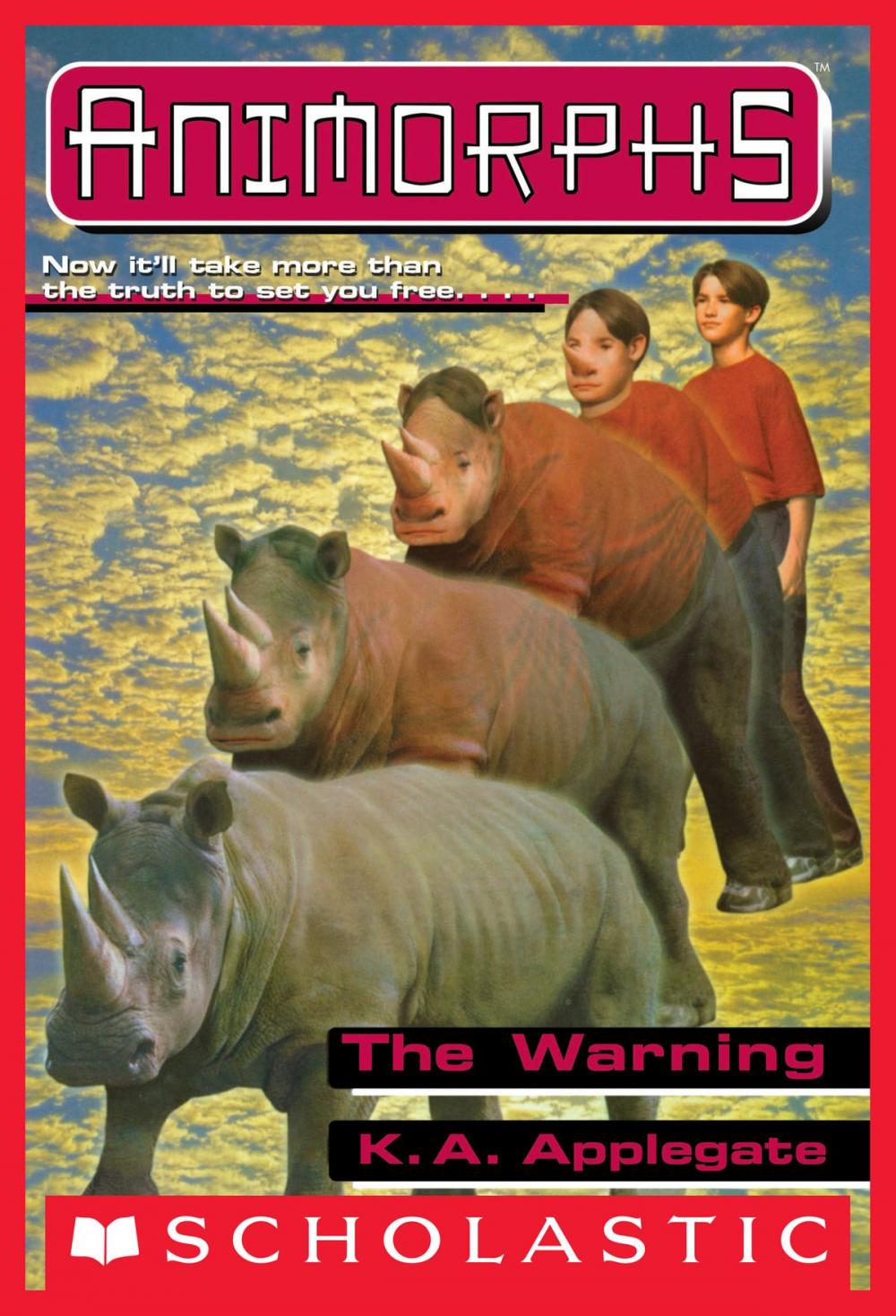 Big bigCover of The Warning (Animorphs #16)