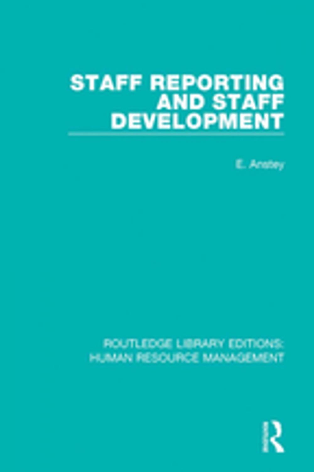 Big bigCover of Staff Reporting and Staff Development