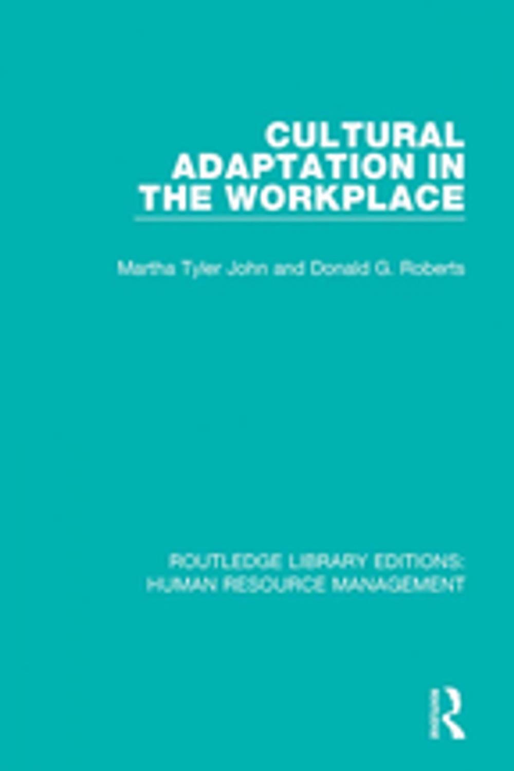 Big bigCover of Cultural Adaptation in the Workplace