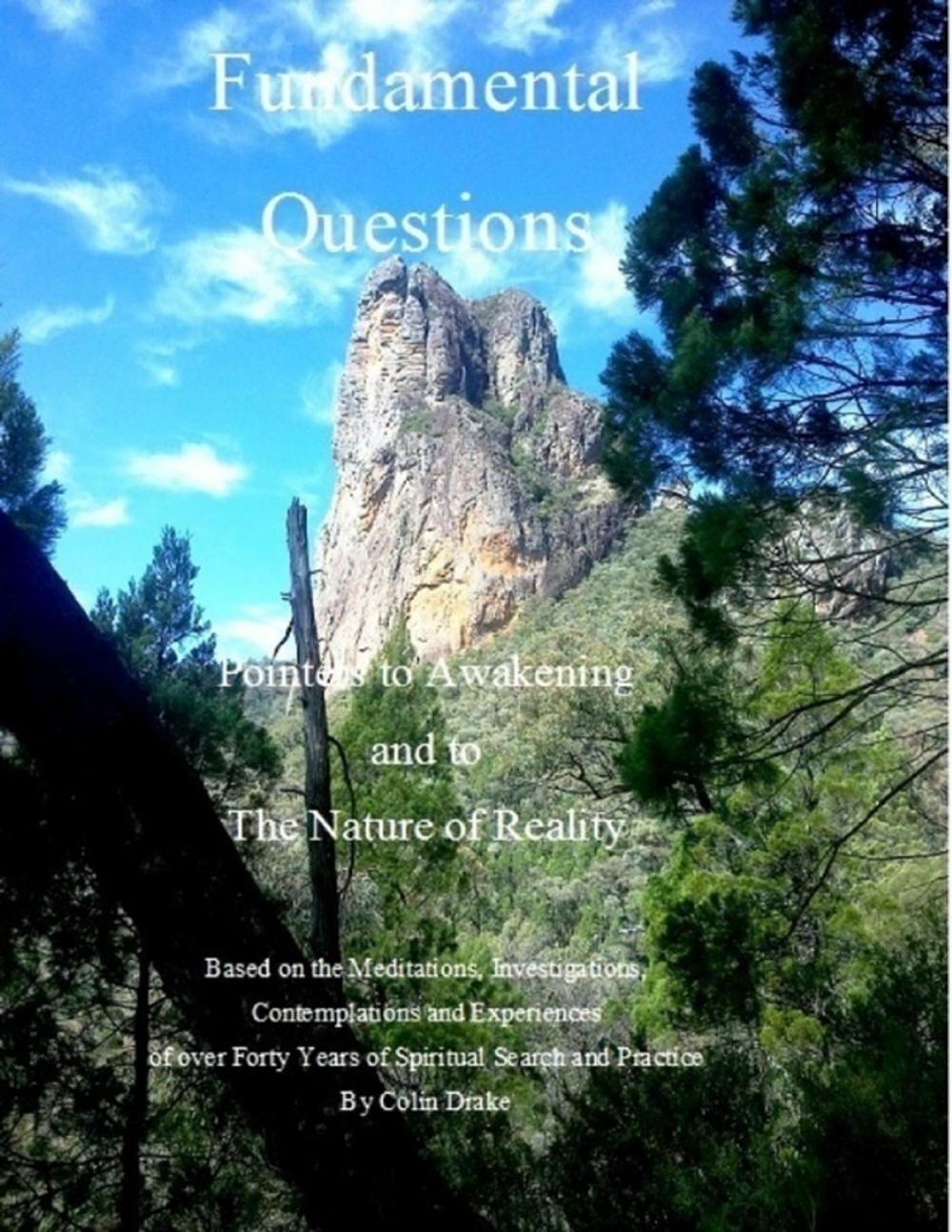 Big bigCover of Fundamental Questions - Pointers to Awakening and to the Nature of Reality