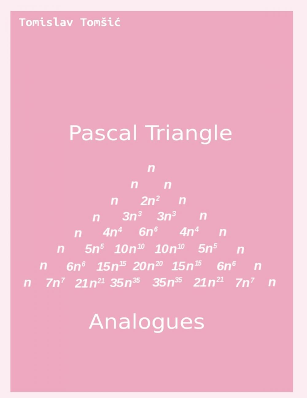 Big bigCover of Pascal Triangle Analogues