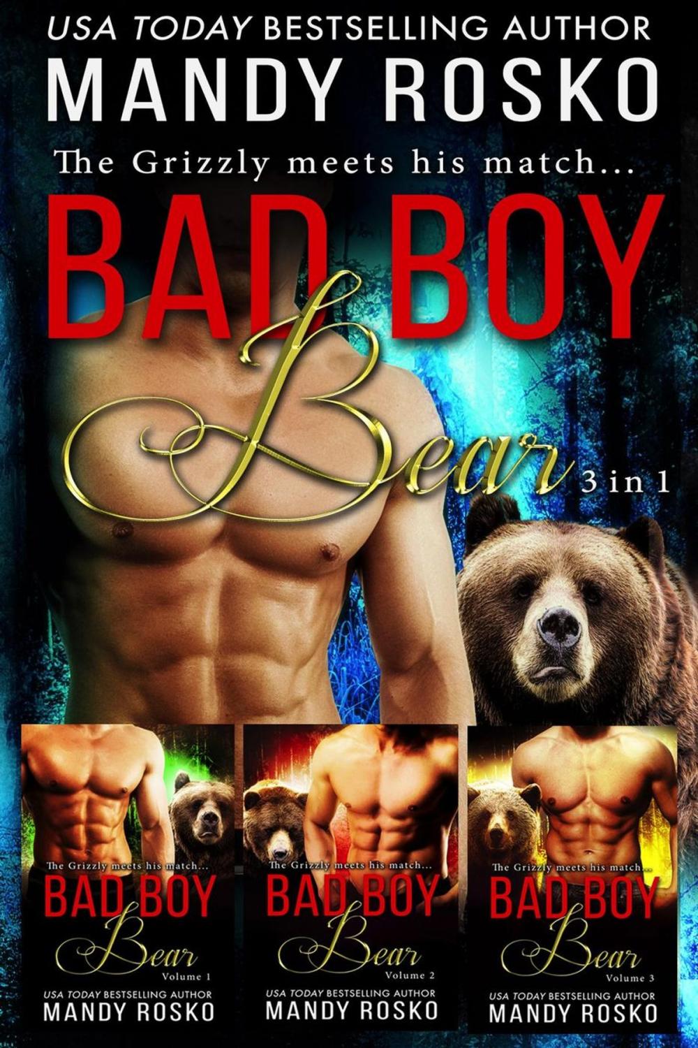 Big bigCover of Bad Boy Bear 3 in 1