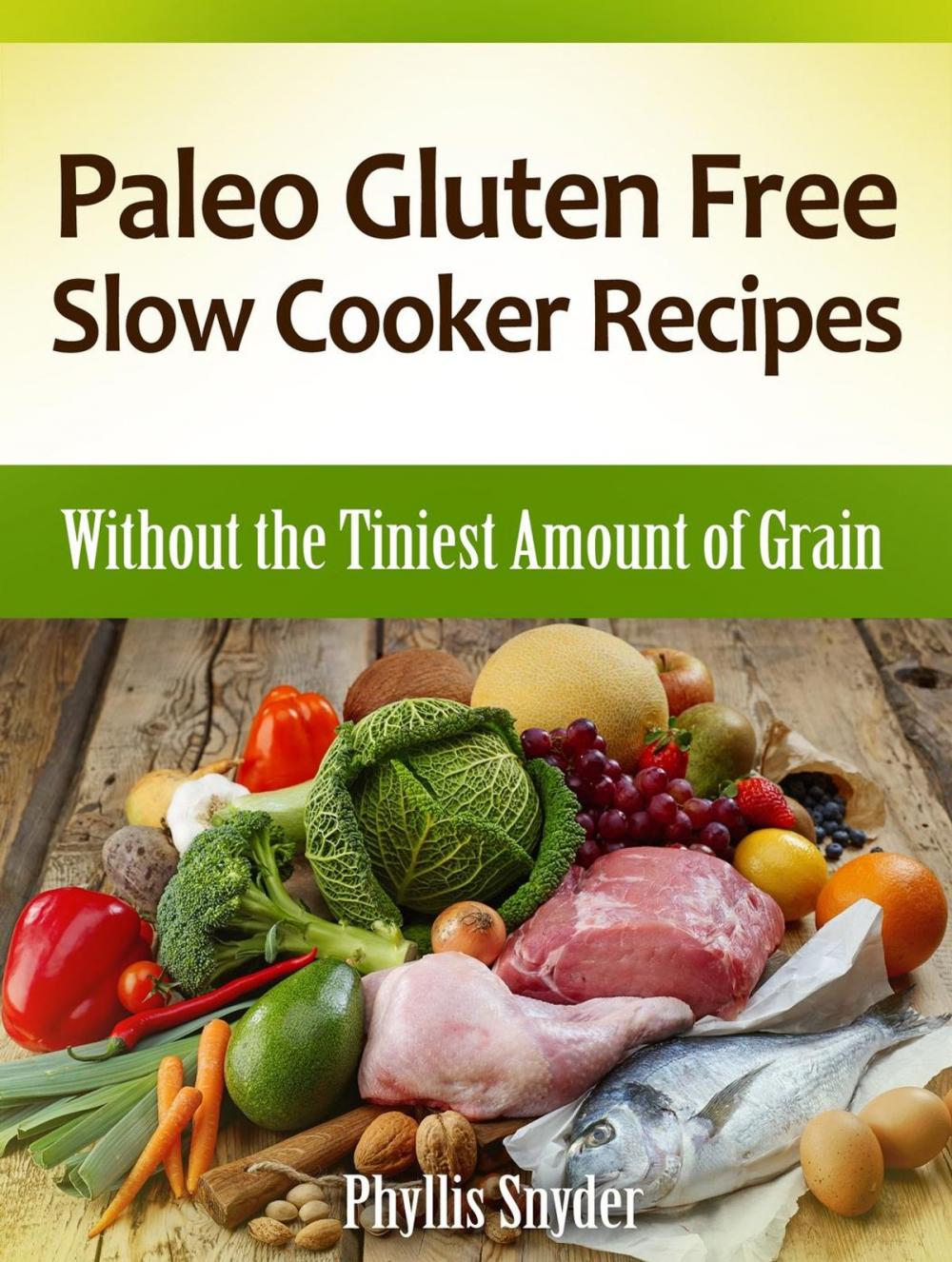 Big bigCover of Paleo Gluten Free Slow Cooker Recipes: Without the Tiniest Amount of Grain