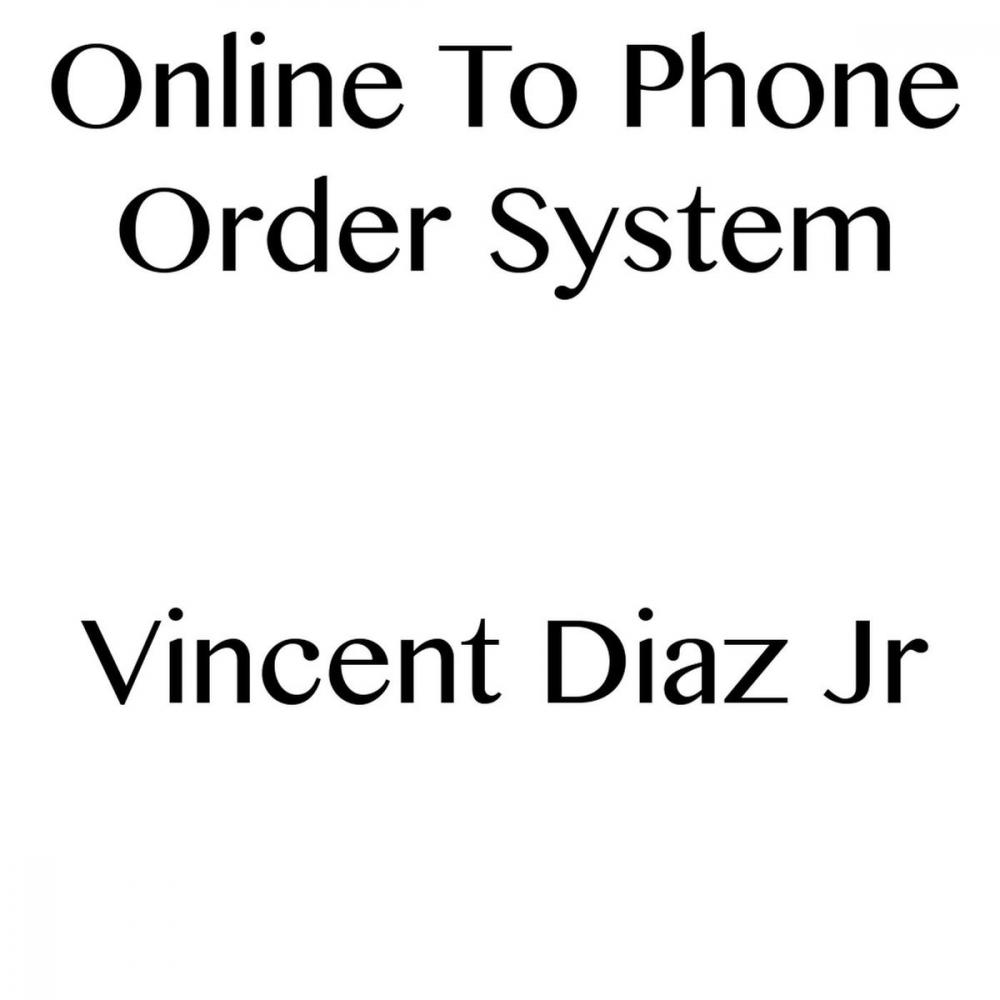 Big bigCover of Online to Phone Order System