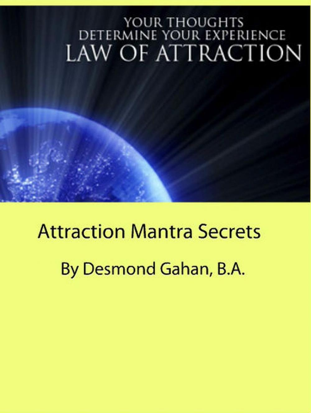 Big bigCover of Attraction Mantra Secrets