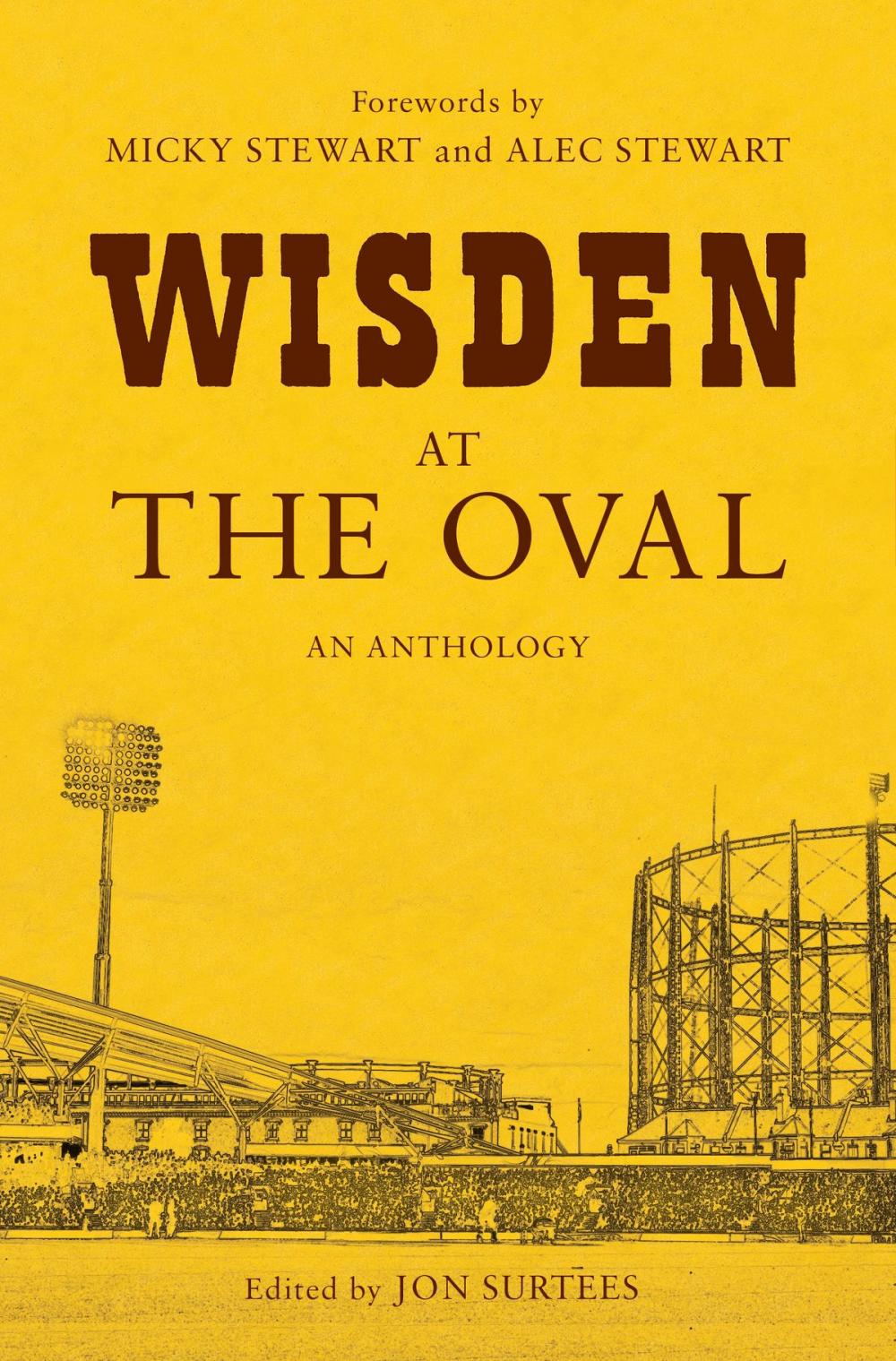 Big bigCover of Wisden at The Oval