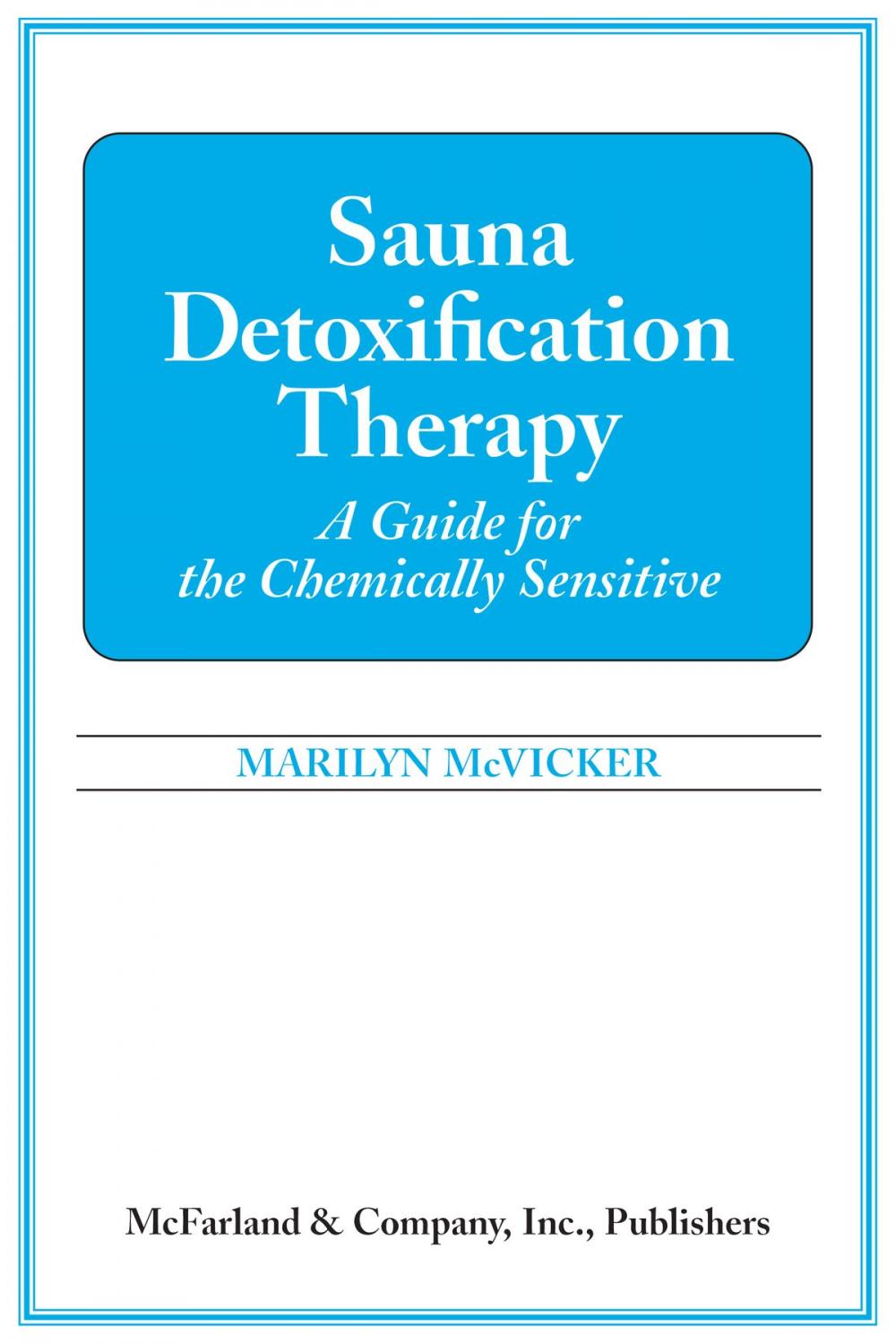 Big bigCover of Sauna Detoxification Therapy