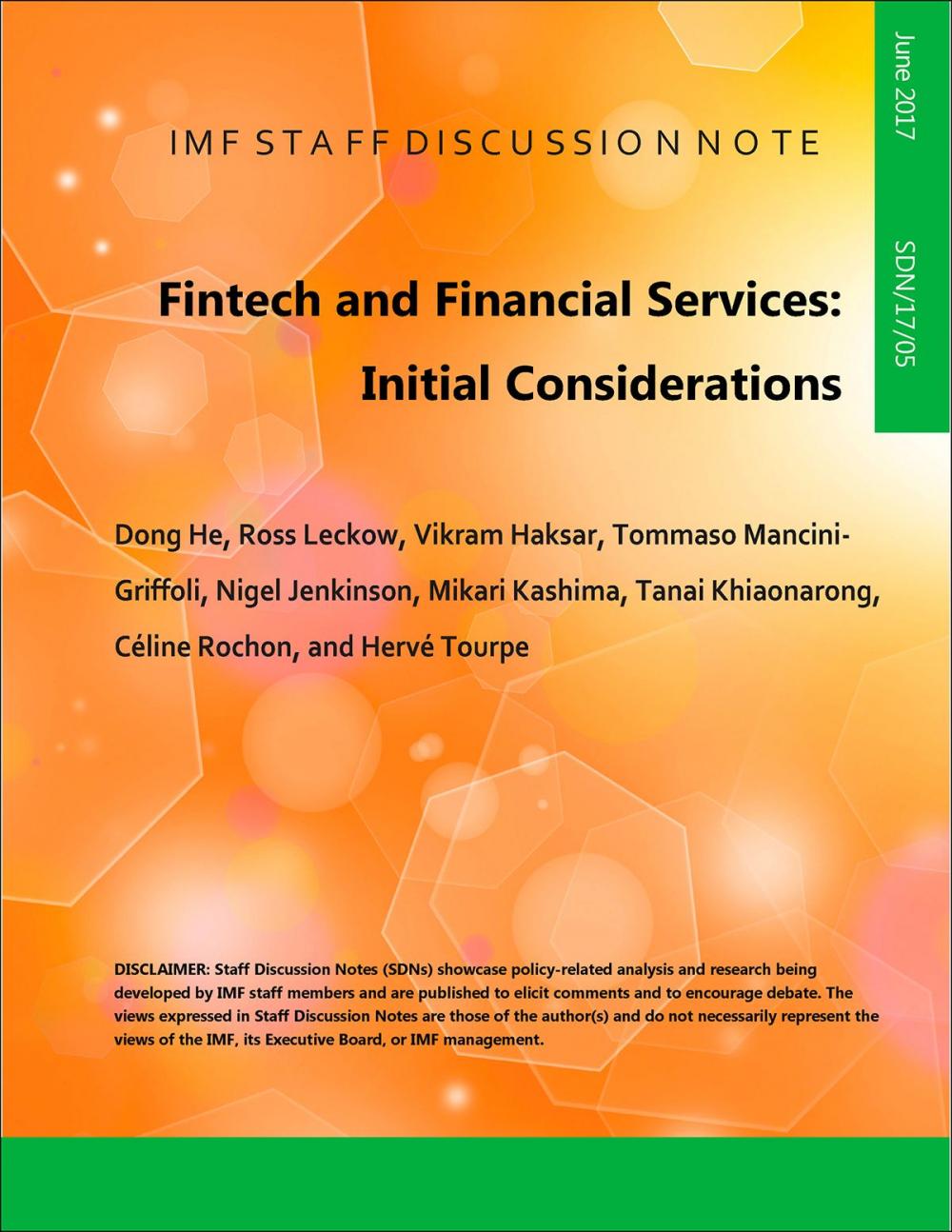 Big bigCover of Fintech and Financial Services