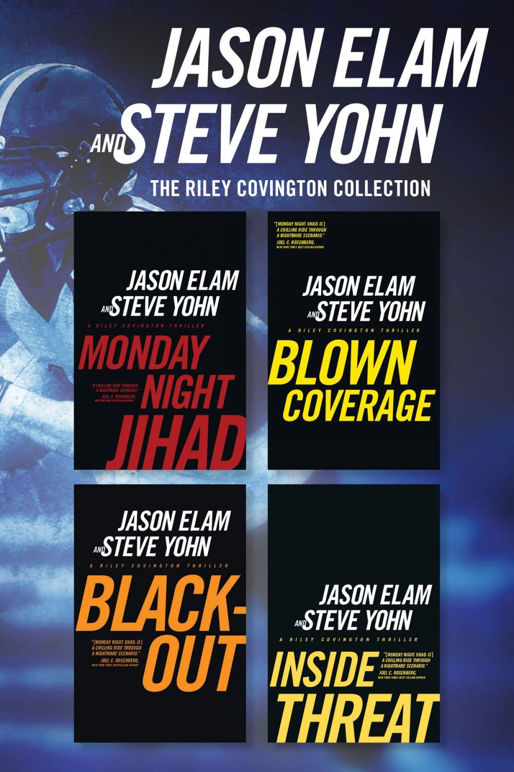 Big bigCover of The Riley Covington Collection: Monday Night Jihad / Blown Coverage / Blackout / Inside Threat